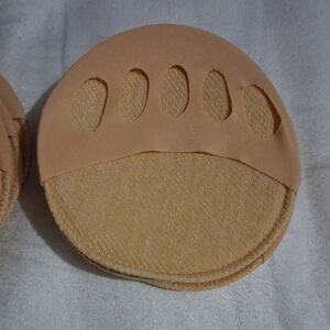 Peach Toe Separator Gel Foot Pads - Pair